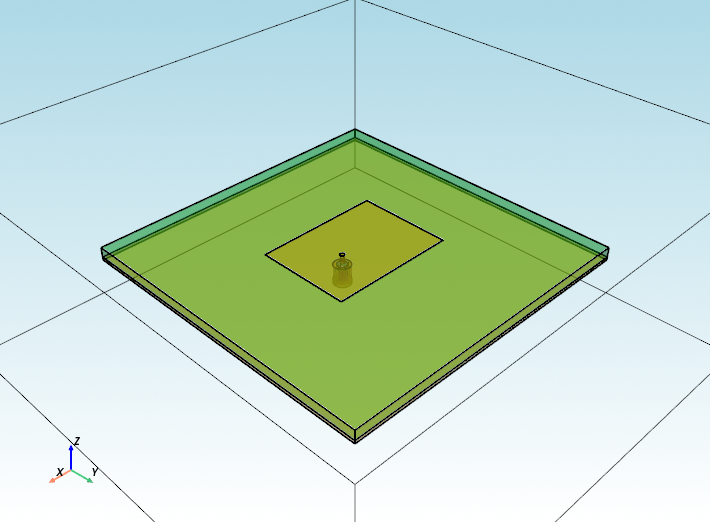 Probe Fed Patch Geometry